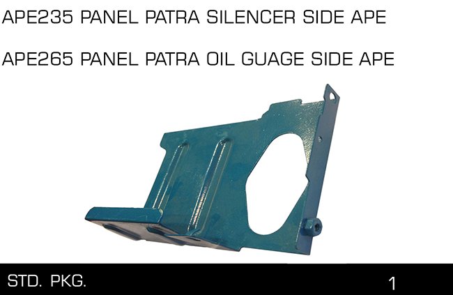 APE265 APE235 PANEL PATRA SILENCER SIDE APE